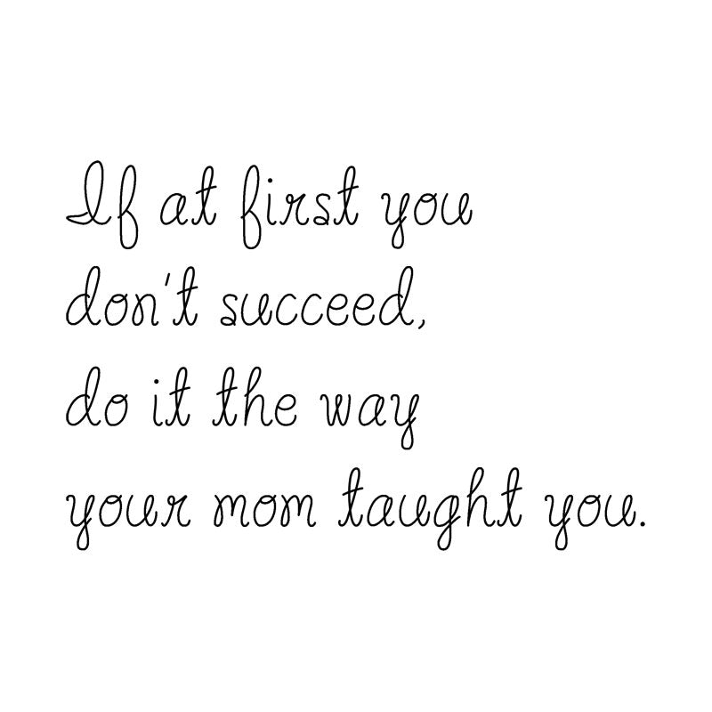 SLF Apple Crisp Foil Quill and cardmaking lettering sample