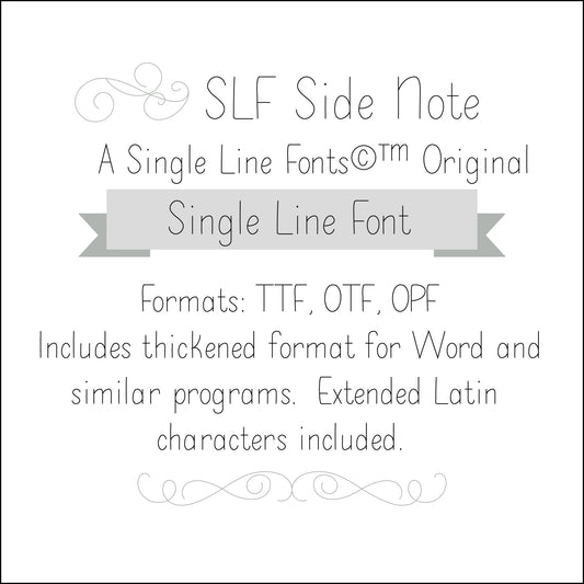 New Single Line SVG Designs and Single Line Fonts