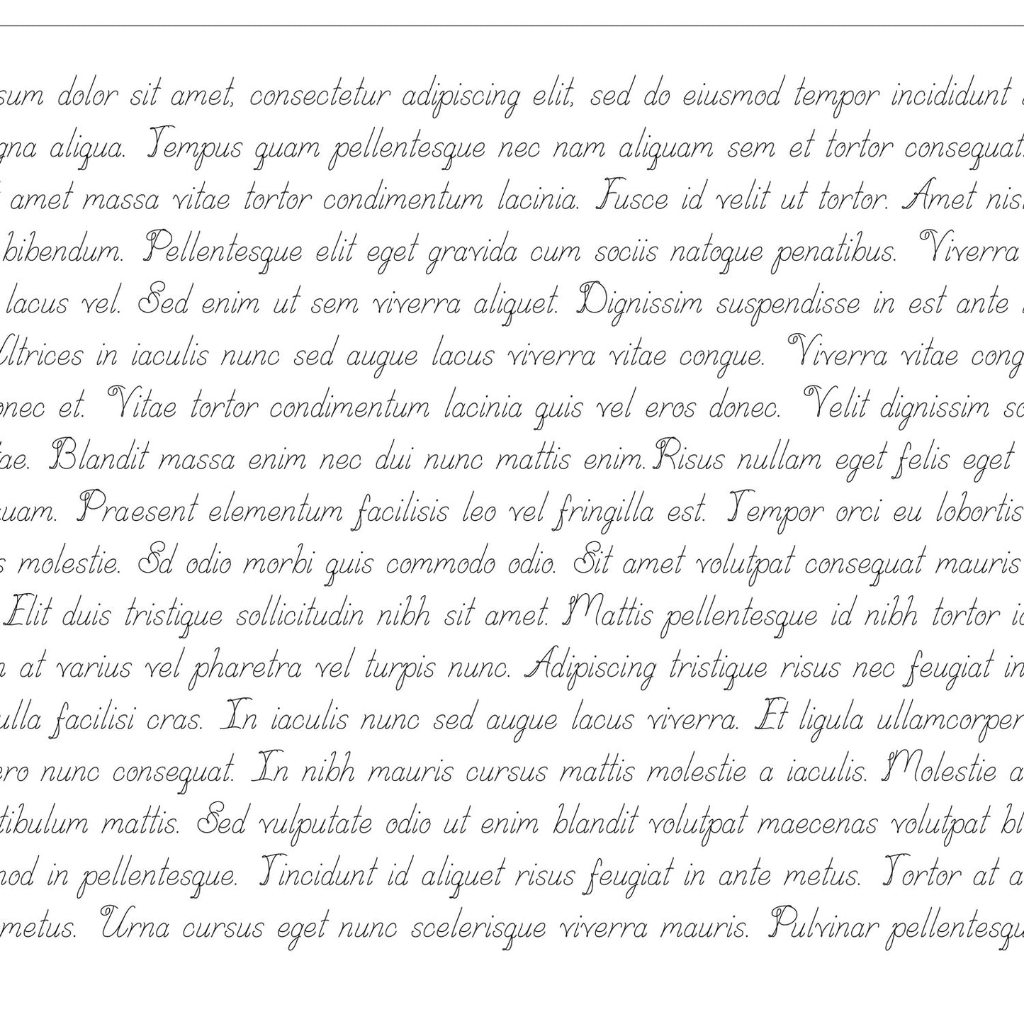 SLF Smooth Sailing latin text block