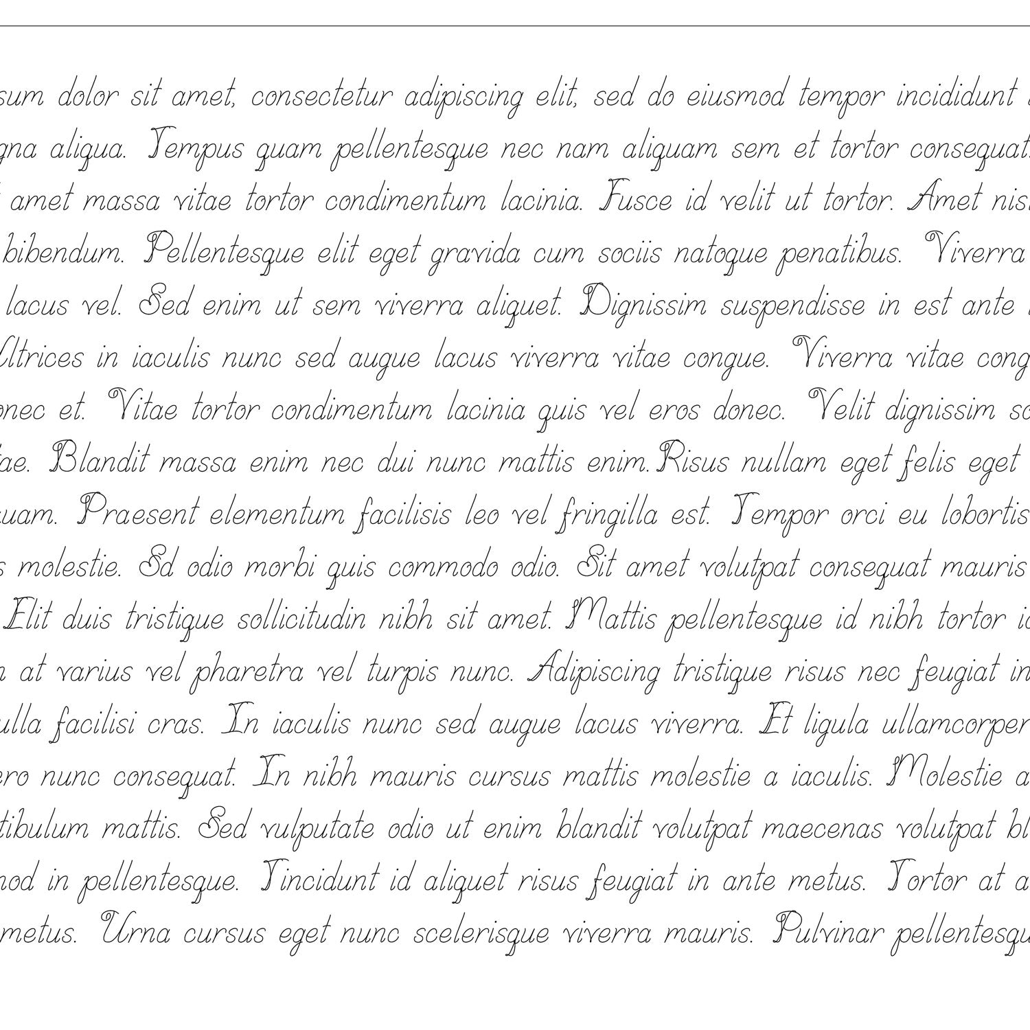 SLF Smooth Sailing latin text block