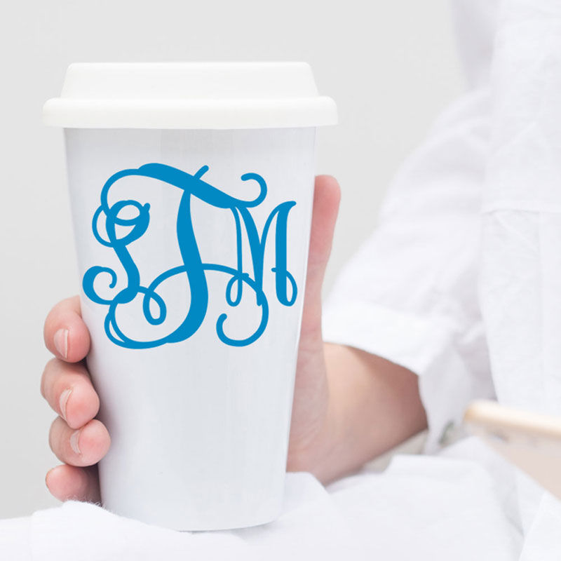 SLF-TF Vine Monogram Font
