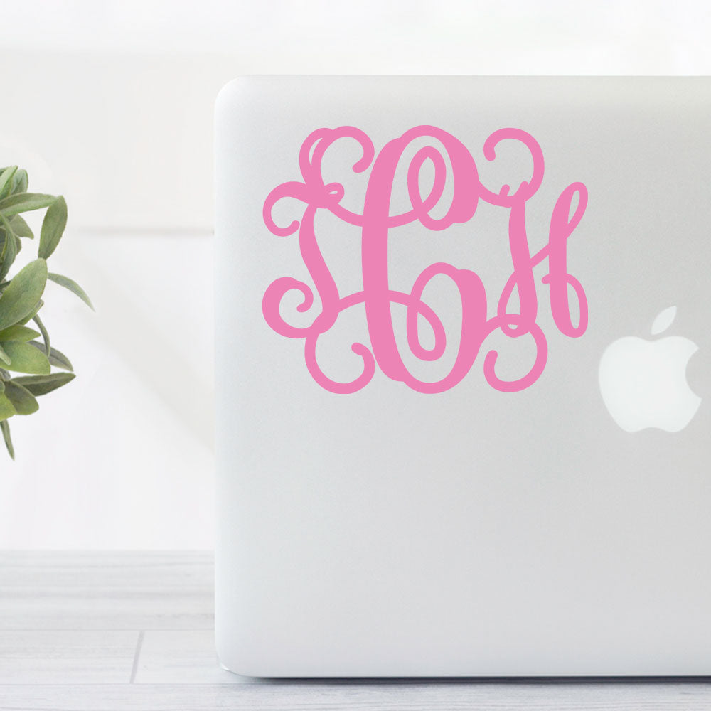 SLF-TF Vine Monogram Font